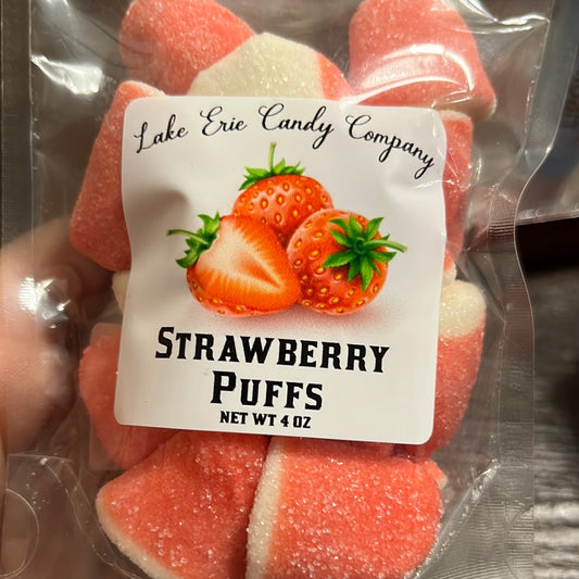 Strawberry puffs