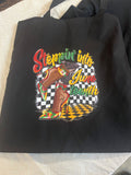 Juneteenth women feet tote bag