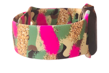 Load image into Gallery viewer, Pink and Gold Camouflage Apple Watch Band
