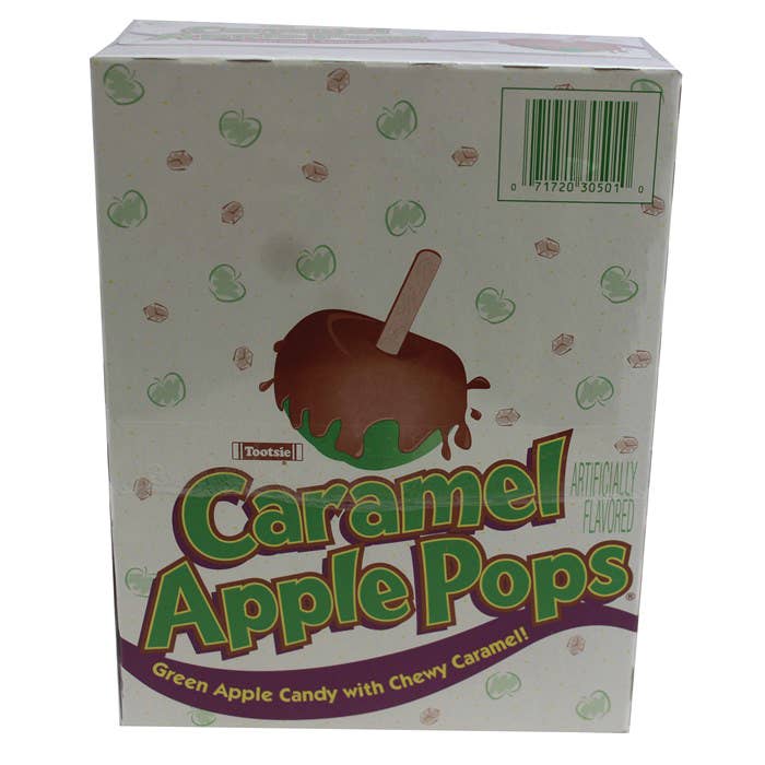 Tootsie Caramel Apple Pops,(two)